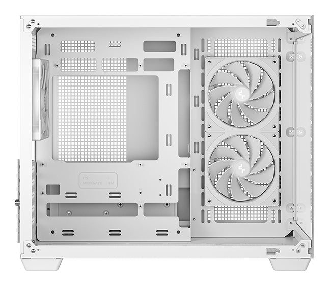 DeepCool CG330 3F WH Tower White PC Case