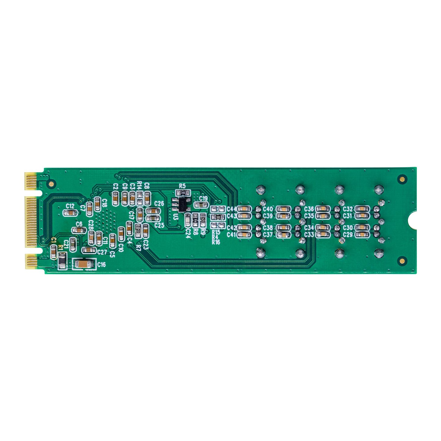 StarTech.com 4-Port M.2 to SATA Adapter Card, M.2 PCIe 3.0 to SATA HDD/SSD Expansion Hub