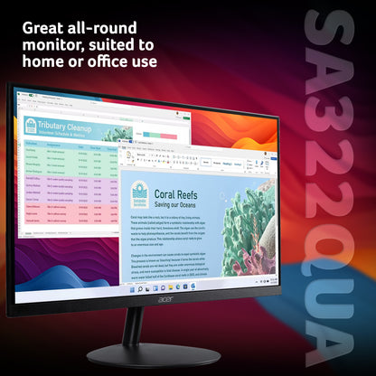 Acer SA322QUA 32" QHD IPS Monitor
