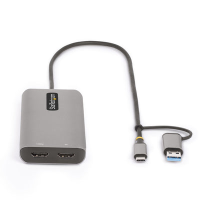 StarTech.com Multiport Adapter w/Attached USB-C Docking Station