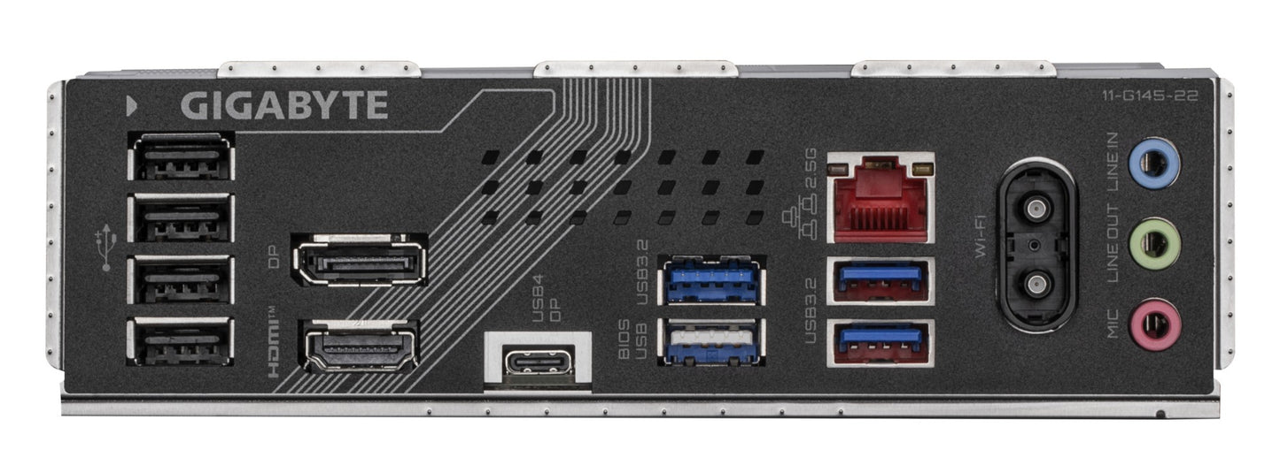 Gigabyte B860M GAMING X WIFI6E Motherboard - Intel Core Ultra Series CPUs, 8+1+2+2