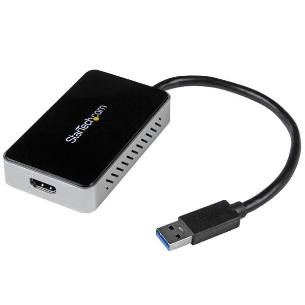 StarTech.com USB 3.0 to HDMI Adapter w/ 1x USB, USB to HDMI Monitor Converter for Hub
