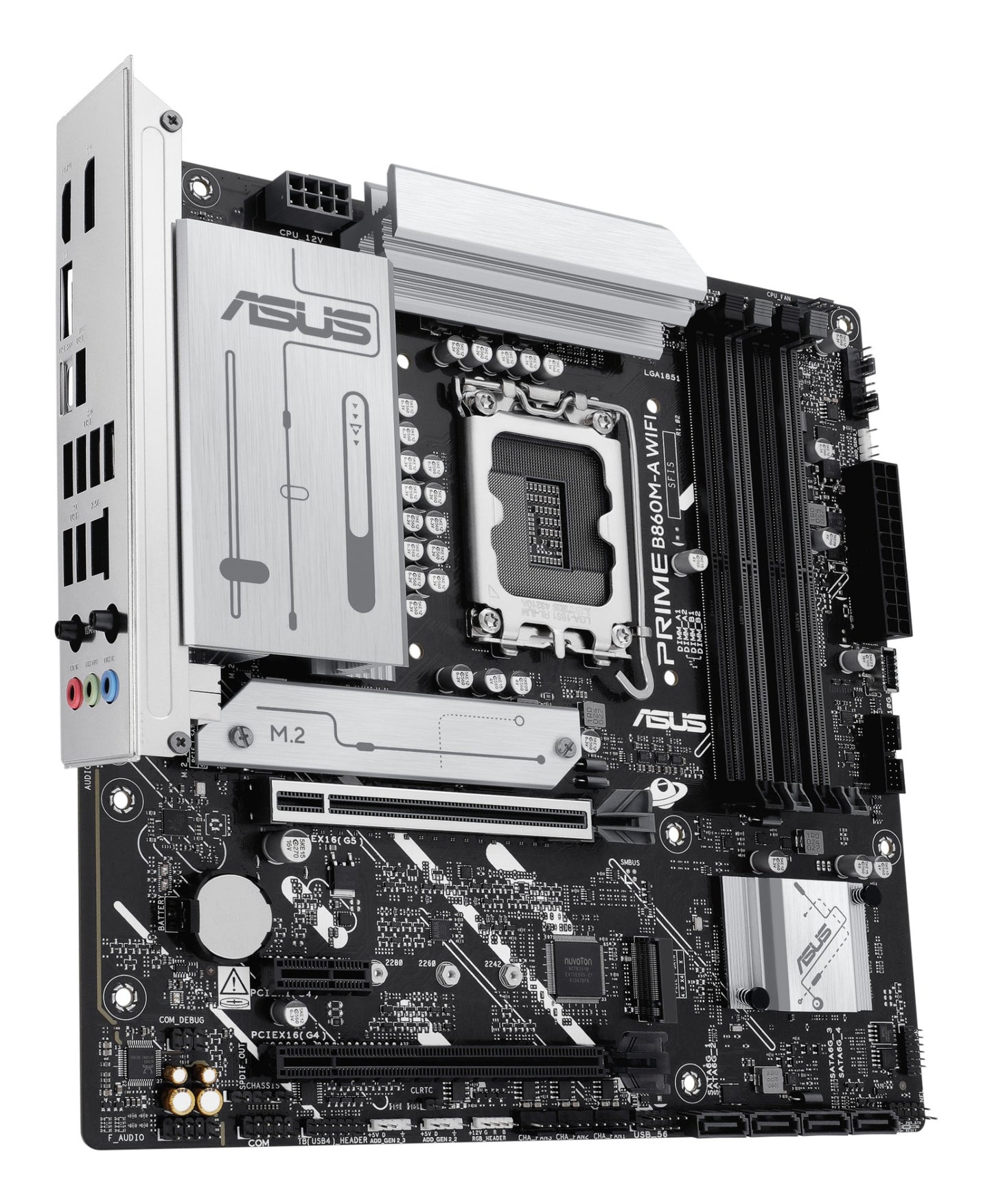 ASUS PRIME B860M-A WIFI Intel B860 LGA 1851 (Socket V1) micro ATX Motherboard