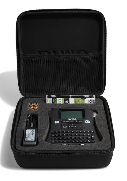 DYMO LabelManager 210D+ Handheld Label Maker Kit | QWERTY Keyboard | with 12mm Black Label Printer