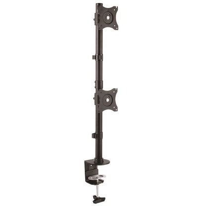 StarTech.com Desk-Mount Dual Monitor Mount, Vertical, Steel - For up to two 27" or