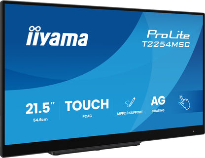 iiyama T2254MSC-B2AG 21.5" Full HD IPS 100Hz Touch Monitor