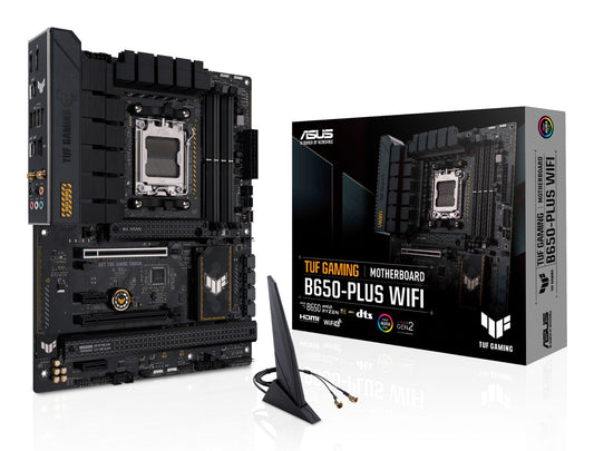 ASUS TUF GAMING B650-PLUS WIFI AMD B650 Socket AM5 ATX Motherboard