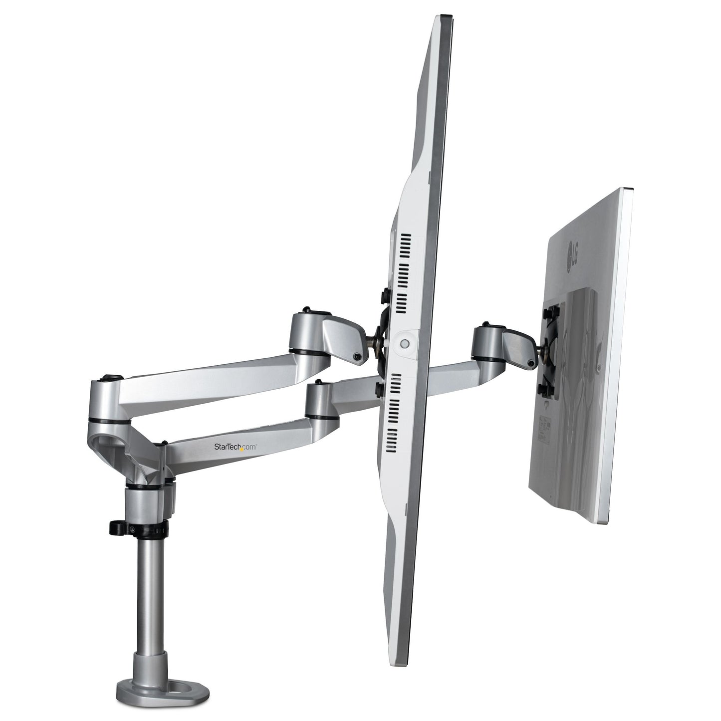StarTech.com Desk Mount Dual Monitor Arm - Premium Articulating Monitor Arm - up to