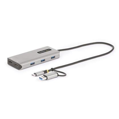 StarTech.com Multiport Adapter w/Attached USB-C Docking Station