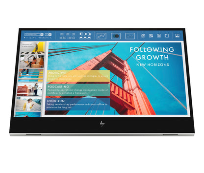 HP E-Series E14 G4 Portable 14" Full HD IPS Monitor