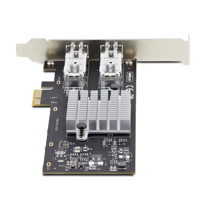 StarTech.com 2-Port GbE SFP Network Card, PCIe 2.0 x1, Intel I350-AM2 2x 1GbE Network Adapter