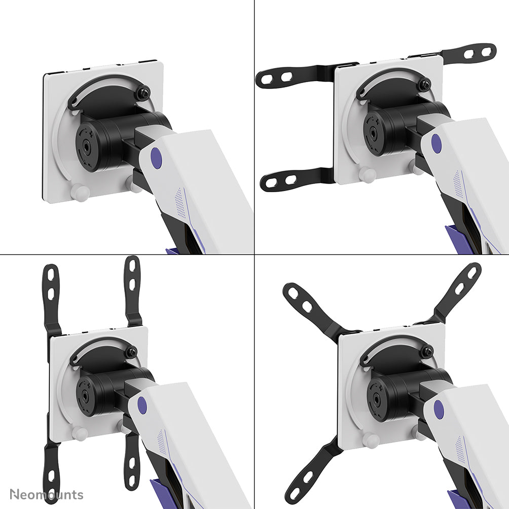 Neomounts DS70-256BL1 Gaming monitor arm 24-57" - gas spring - Topfix - 180°-stop