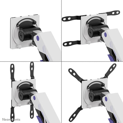 Neomounts DS70-256BL1 Gaming monitor arm 24-57" - gas spring - Topfix - 180°-stop