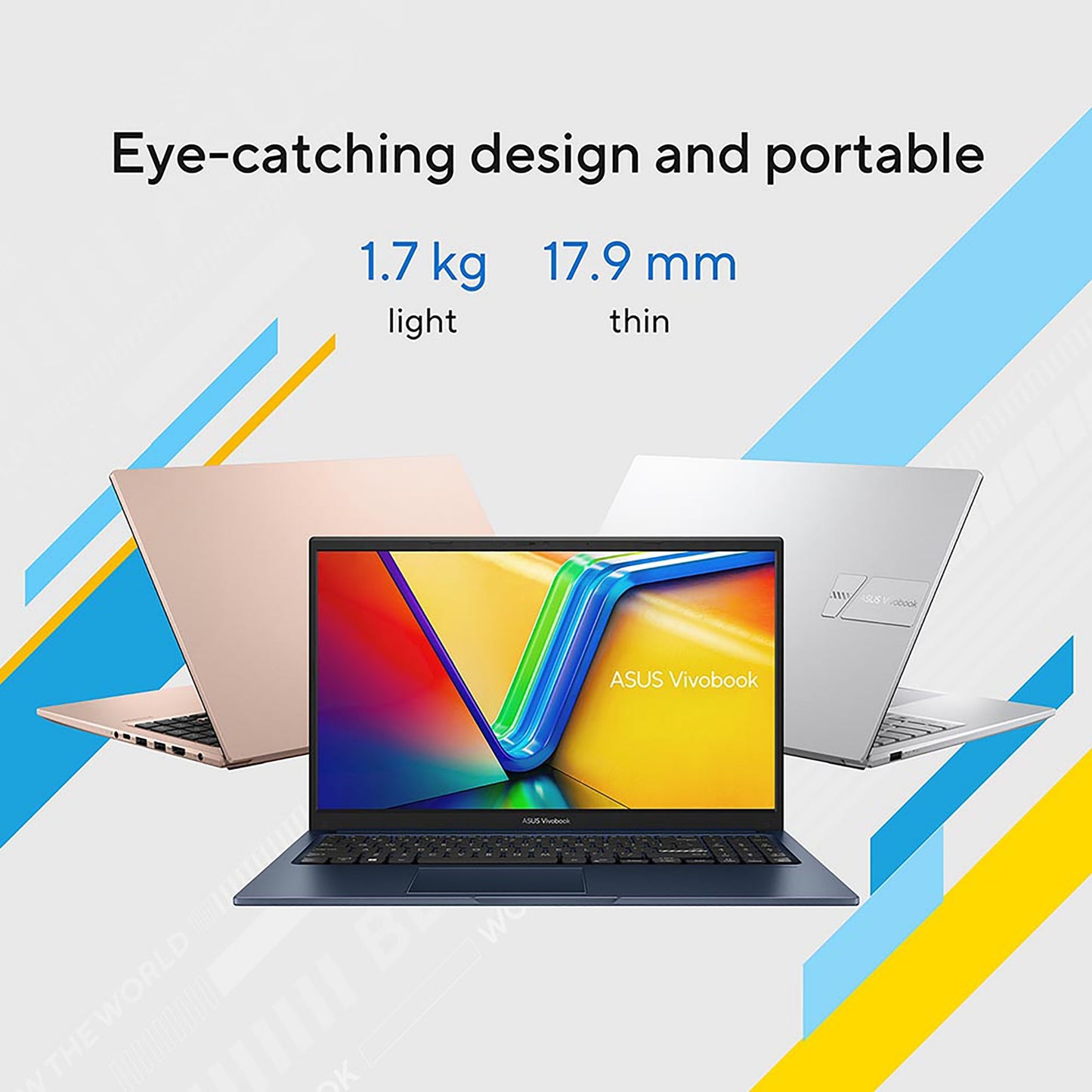 ASUS Vivobook 15 X1504VA-BQ2897W 15.6" Core i3-1315U 8GB 512GB SSD Laptop