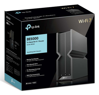 TP-LINK Archer BE9300 Tri-Band Wi-Fi 7 Router Networking