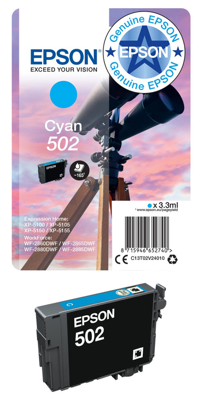 Epson C13T02W64010/502XL Ink Cartridge (Epson XP-5100)