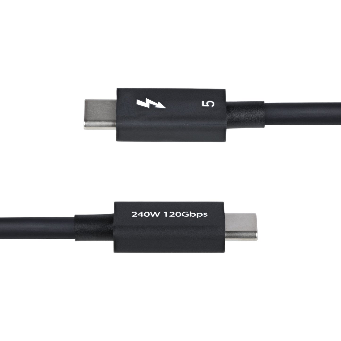 StarTech.com 2.6ft (80cm) Thunderbolt 5 Cable, 80Gbps/Up to 120Gbps, 240W PD, 8K ()