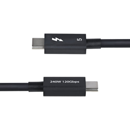 StarTech.com 2.6ft (80cm) Thunderbolt 5 Cable, 80Gbps/Up to 120Gbps, 240W PD, 8K ()