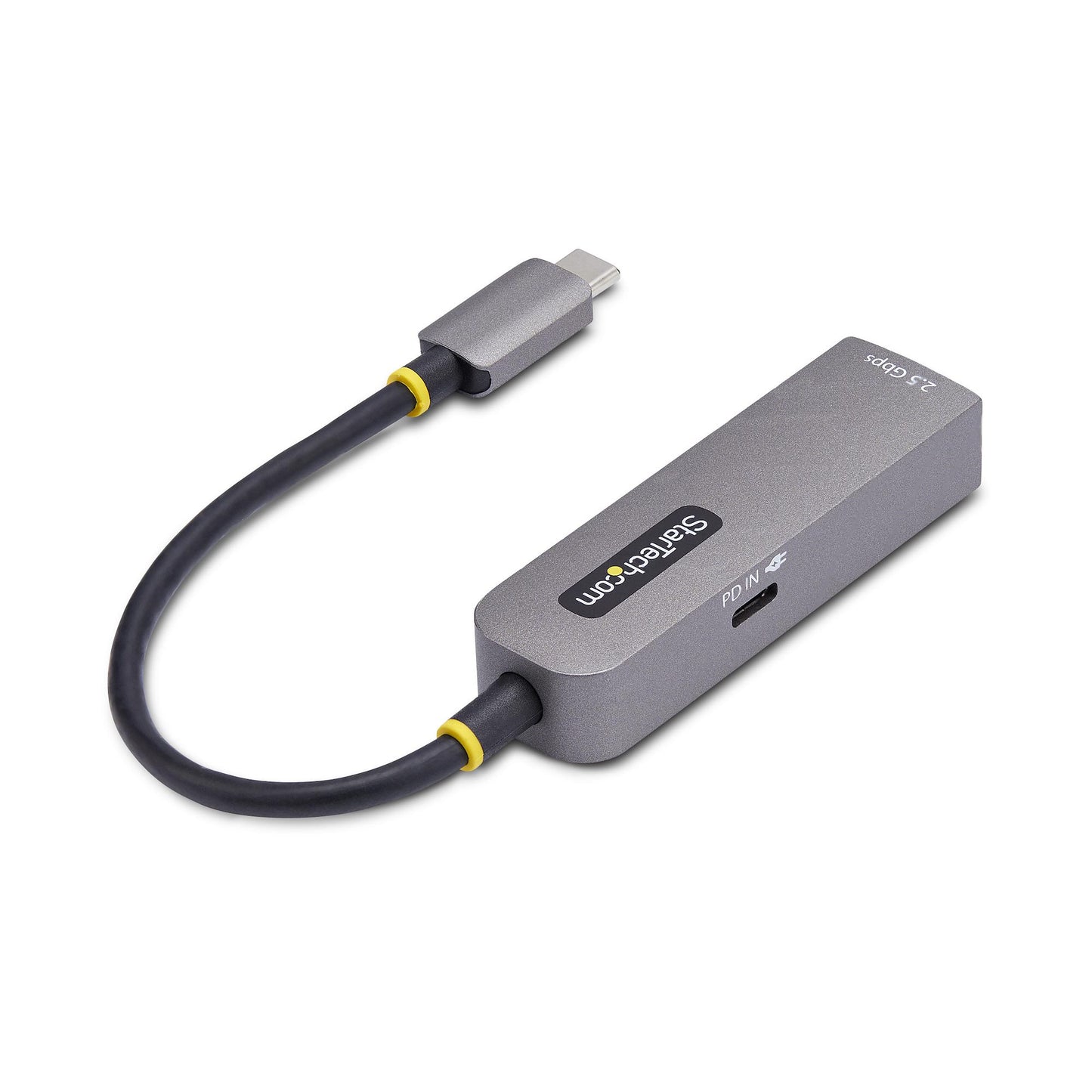StarTech.com 2.5GbE USB-C to Ethernet Adapter, 100W PD Pass-Through, NBASE-T NIC