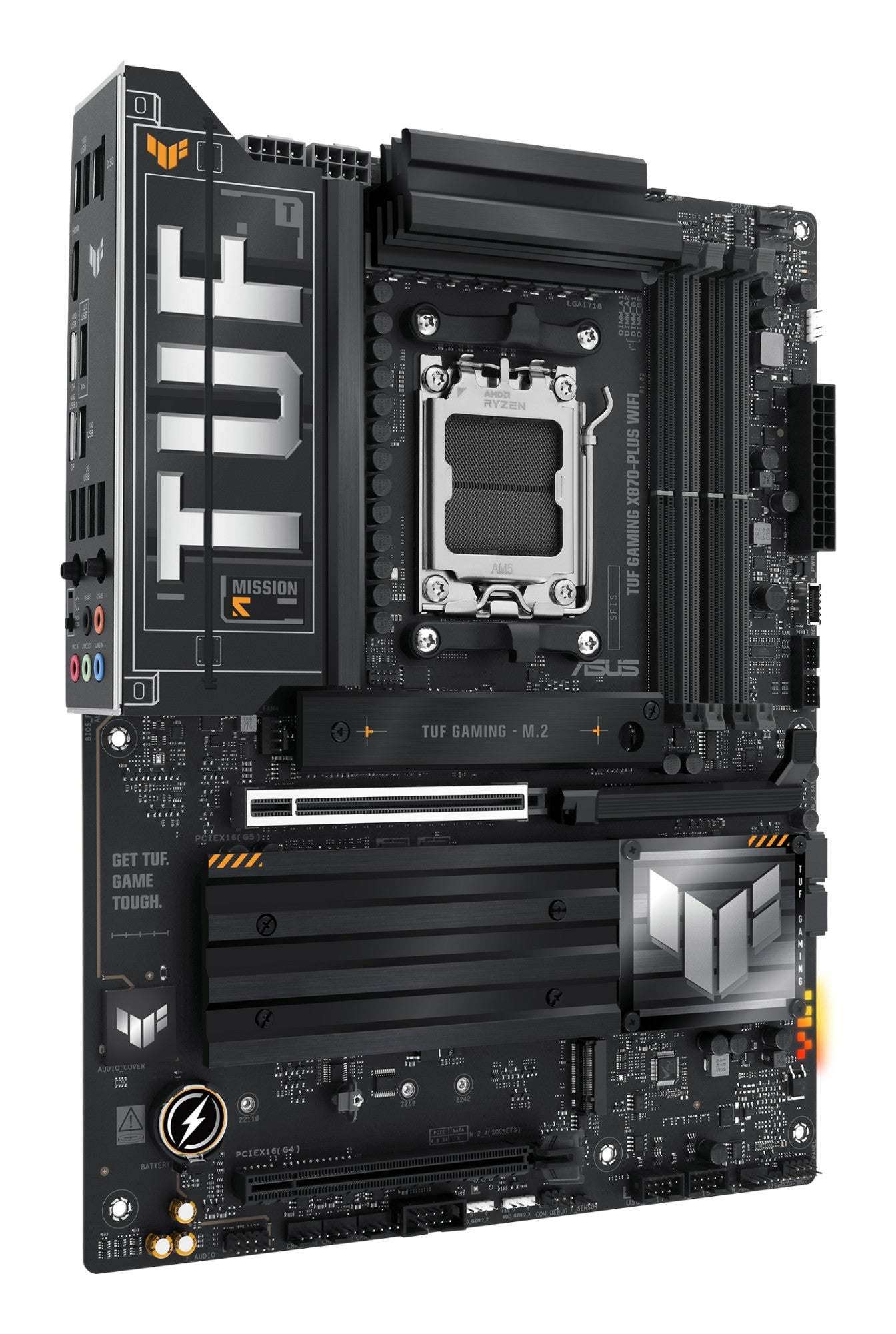 ASUS TUF GAMING X870-PLUS WIFI AMD X870 Socket AM5 ATX Motherboard