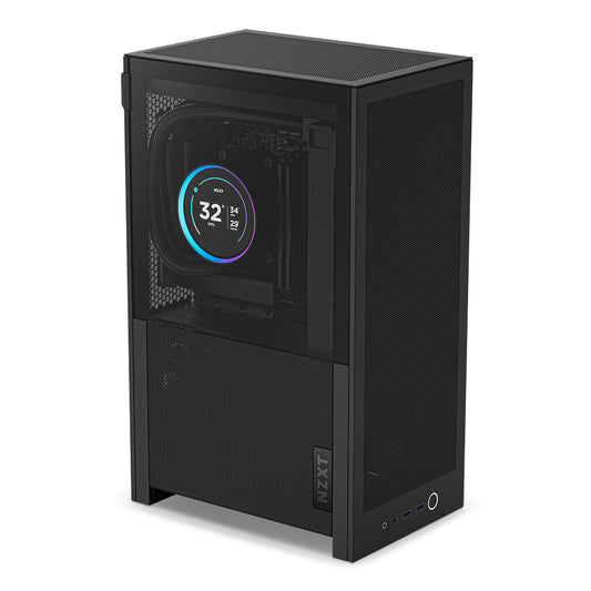 NZXT H2 Flow Small Form Factor (SFF) Black PC Case