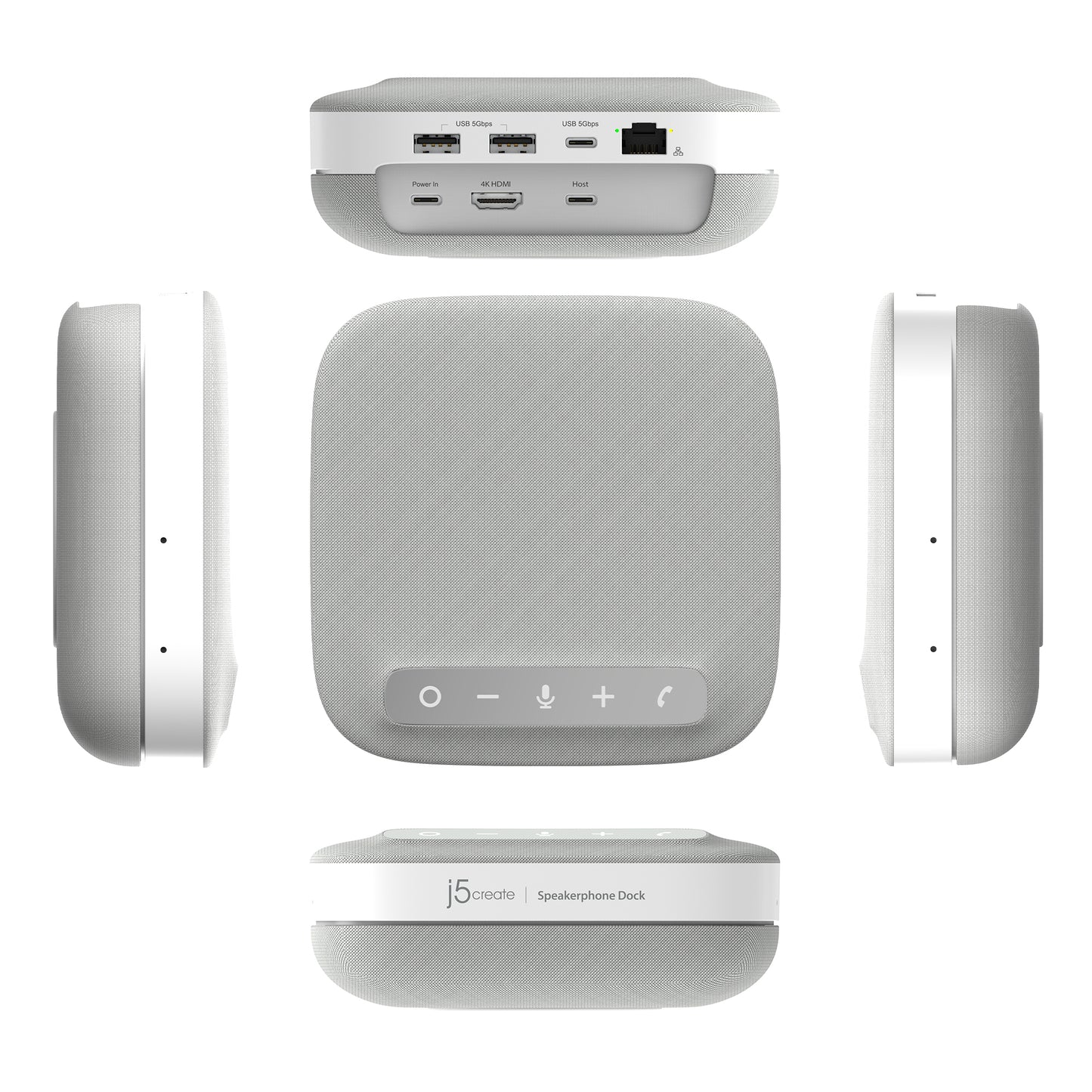 j5create Speakerphone USB-C Docking Station