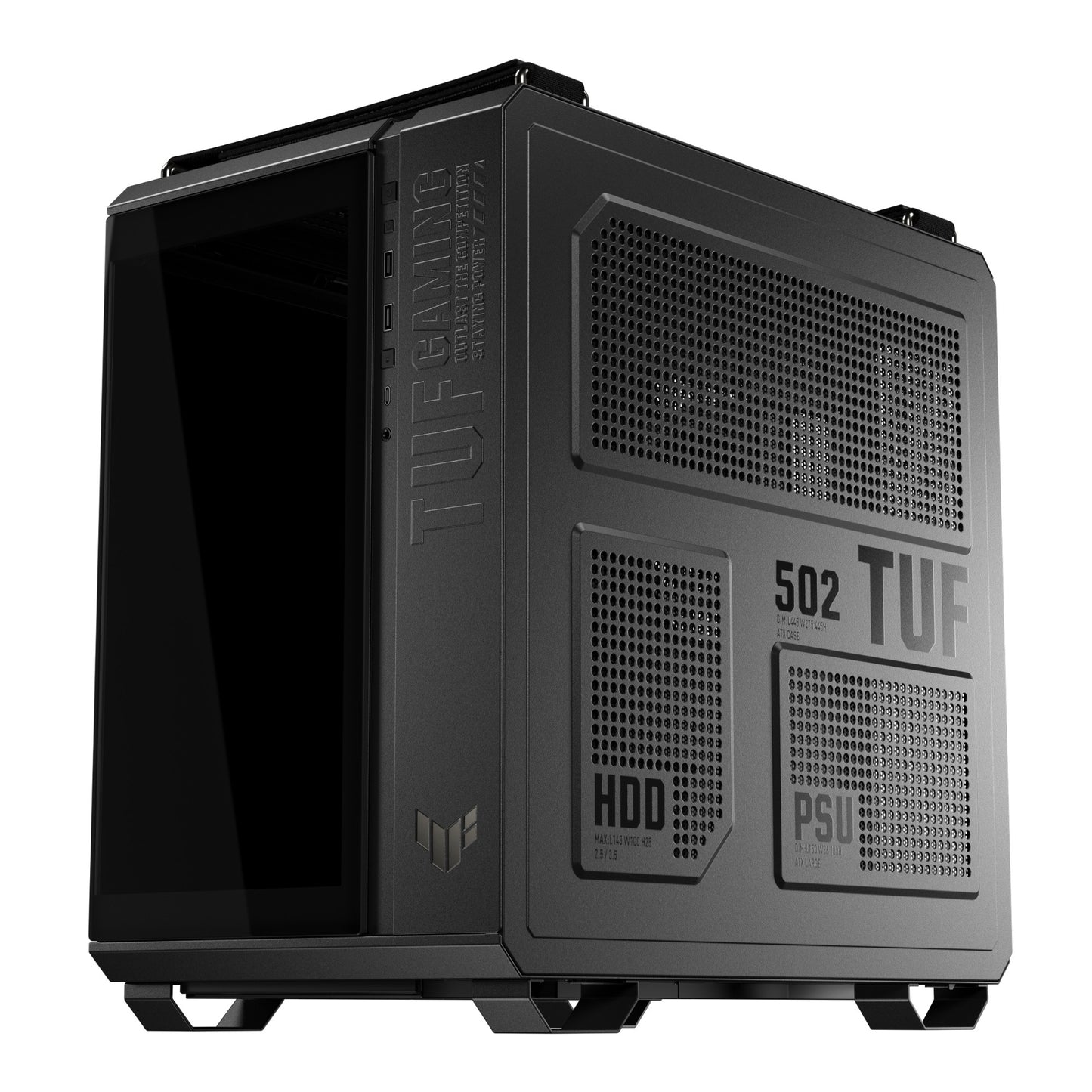 ASUS TUF GAMING GT502 Horizon TG ARGB Black Midi Tower PC Case
