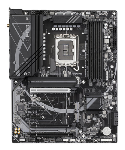 Gigabyte Z790 EAGLE AX Motherboard - Supports Intel Core 14th Gen CPUs, 12+1+１Phases