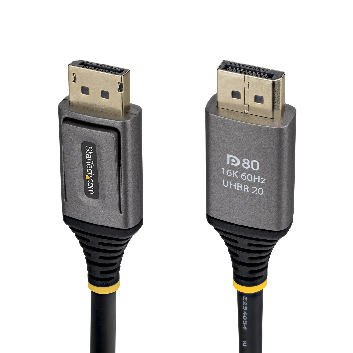 StarTech.com 2m DisplayPort 2.1 Cable, VESA Certified DP80 DisplayPort Cable