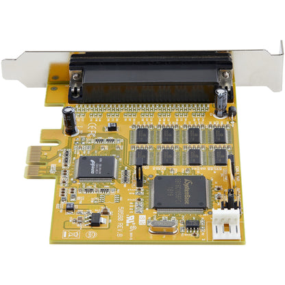 StarTech.com 8-Port PCI Express RS232 Serial Adapter Card, PCIe RS232 Serial Card Hub (X8S1050)