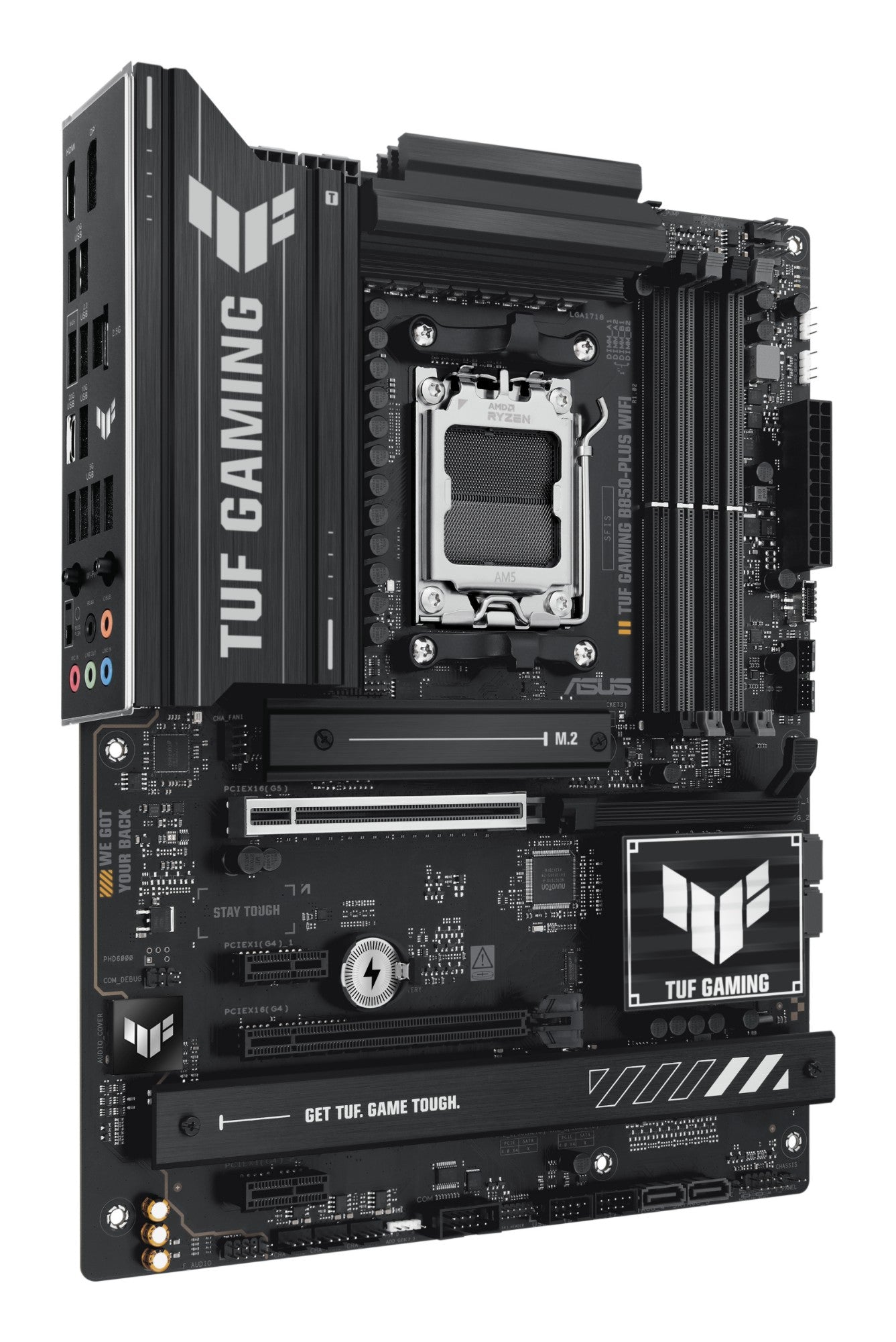ASUS TUF GAMING B850-PLUS WIFI AMD B850 Socket AM5 ATX Motherboard