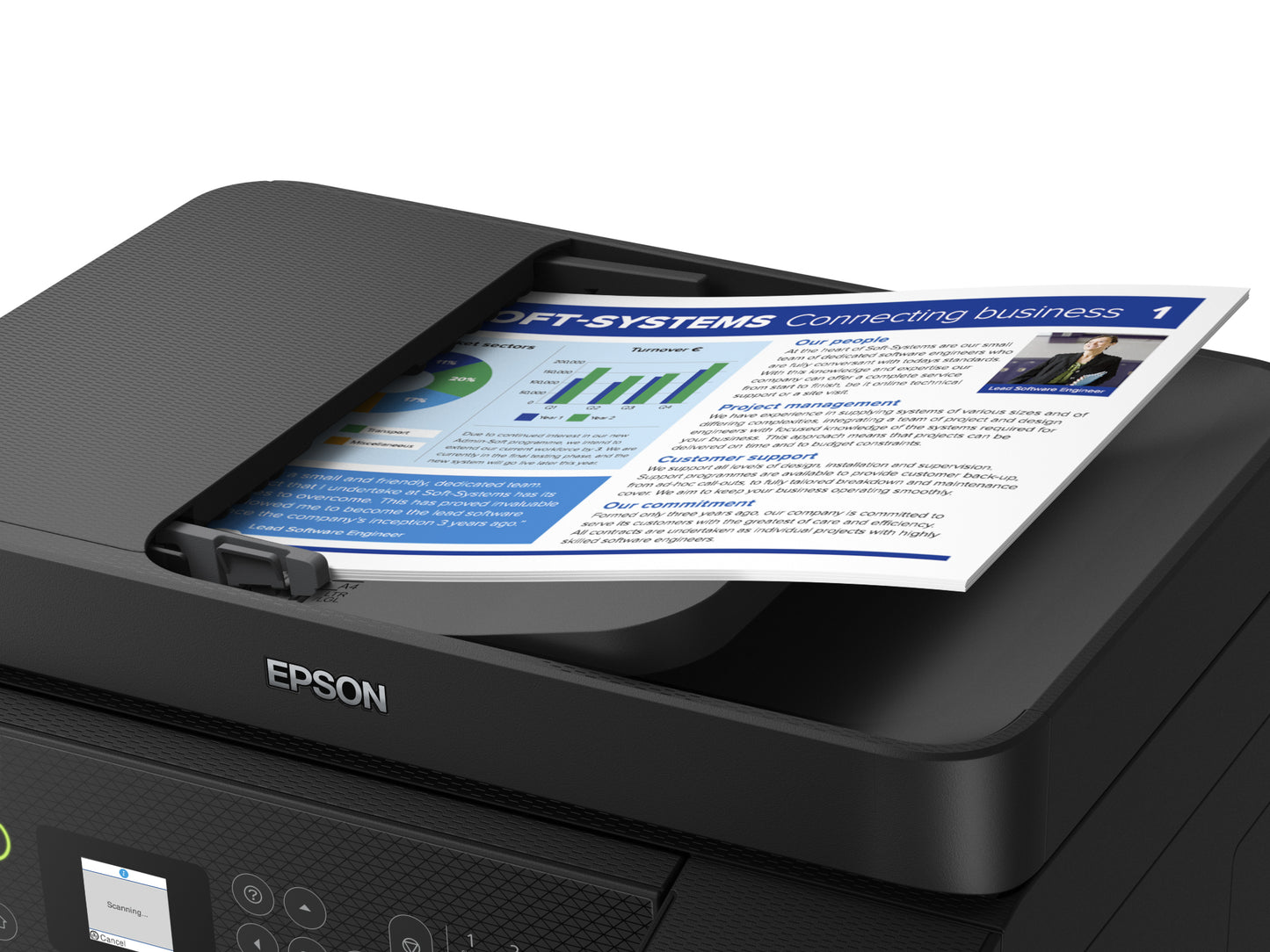 Epson EcoTank ET-4800 Inkjet A4 5760 x 1440 DPI 33 ppm Wi-Fi Printer