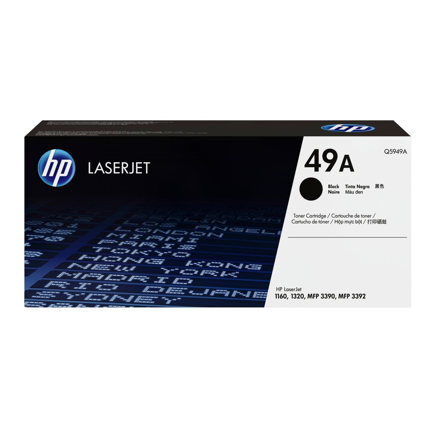 HP Q5949A/49A Black Toner Cartridge (2.5K pages)
