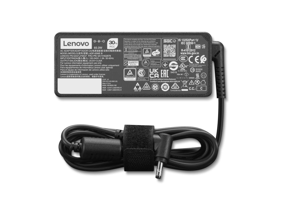 Lenovo 4X21K07726 power adapter/inverter Indoor Black Charger
