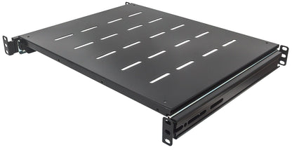 Intellinet 19" Sliding Shelf, 1U, For 600 to 800mm Depth Cabinets & Racks, shelf