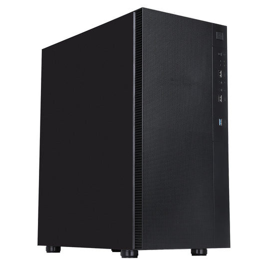 CIT CIT-SILENTES Midi Tower Black PC Case