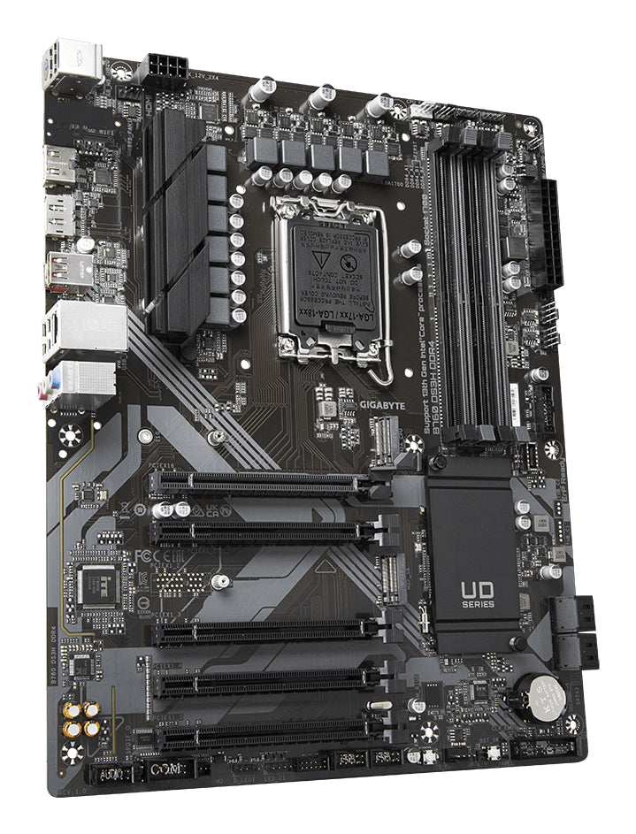 Gigabyte B760 DS3H DDR4 Motherboard - Supports Intel Core 14th CPUs, 18+2+1 Phases