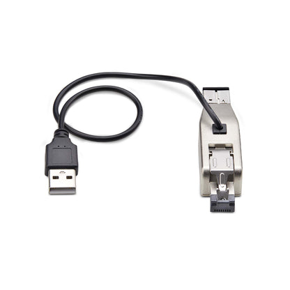 StarTech.com Gigabit Fiber to RJ45 Ethernet Media Converter Dongle, Optical Singlemode 10km/Multimode 800m, USB Powered, Compact Design, Metal Housing, Micro Mini, TAA Networking
