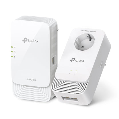 TP-LINK G.hn2400 Powerline AX1800 Wi-Fi 6 Kit Network Adapter