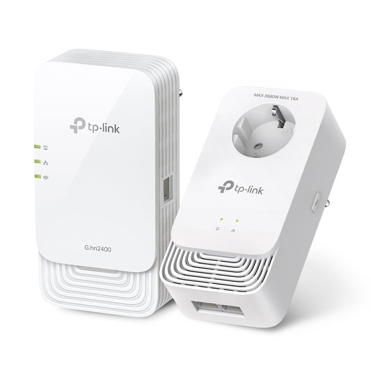 TP-LINK G.hn2400 Powerline AX1800 Wi-Fi 6 Kit Network Adapter