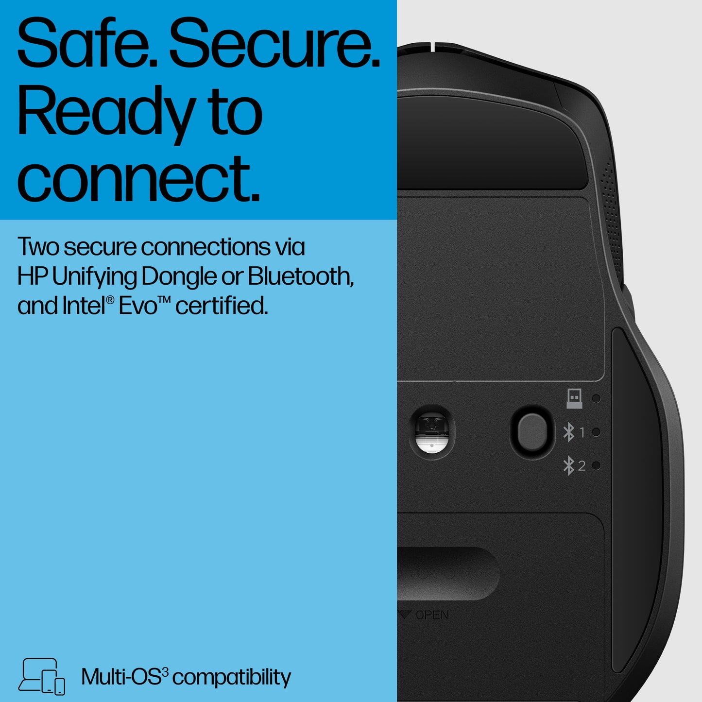 HP 685 Comfort Dual-Mode Wired Mouse
