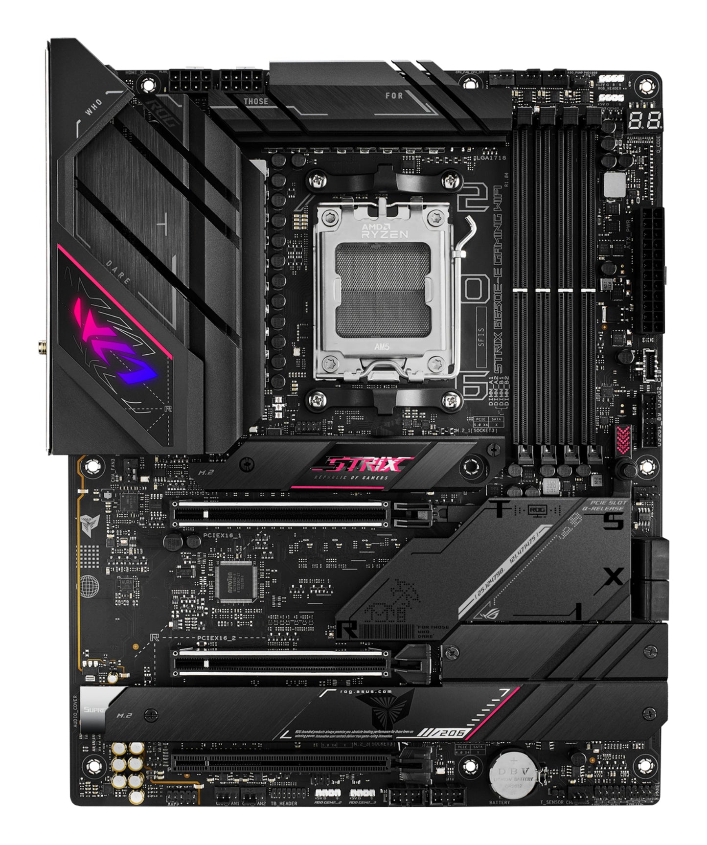ASUS ROG STRIX B650E-E GAMING WIFI AMD B650 Socket AM5 ATX Motherboard