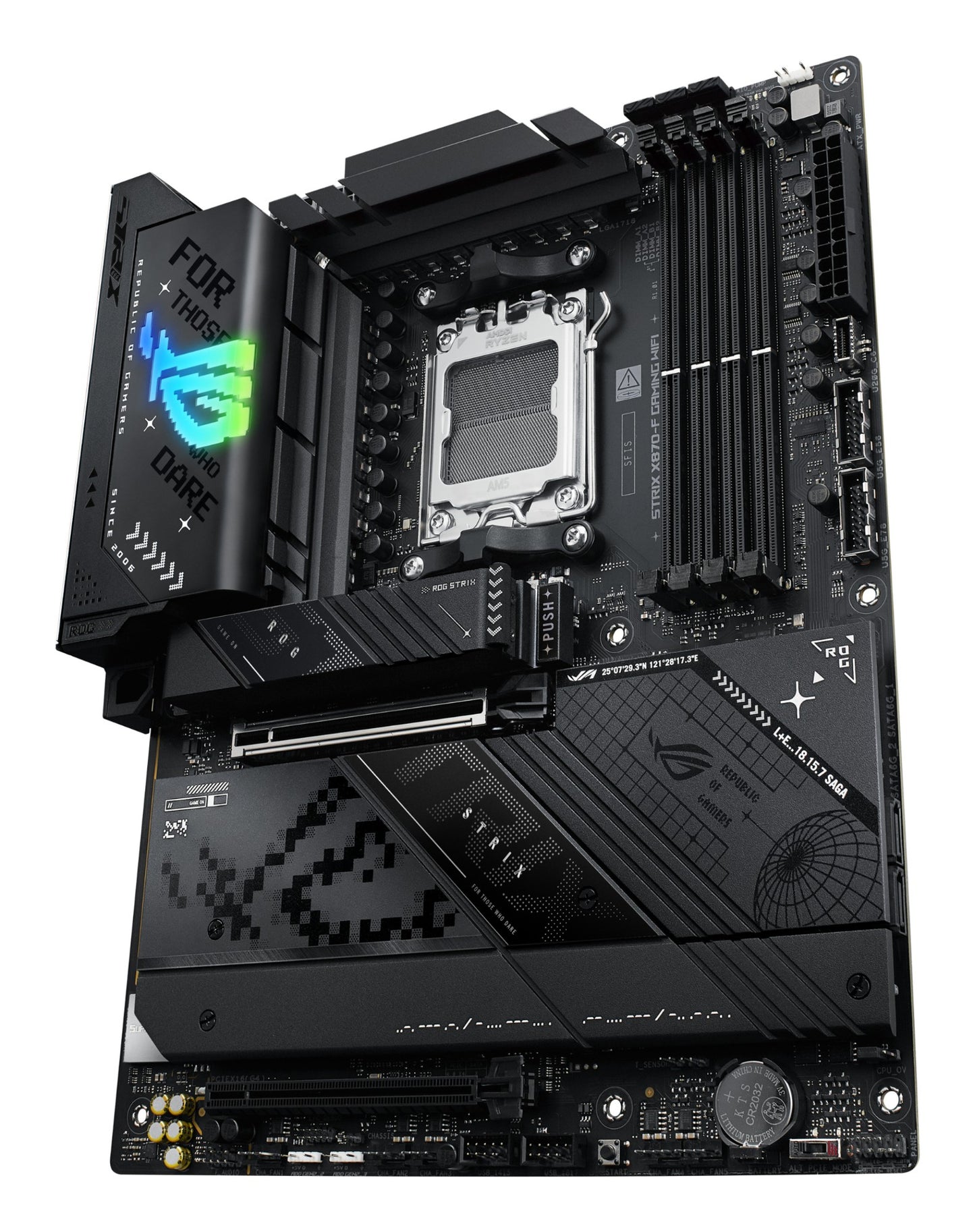 ASUS ROG STRIX X870-F GAMING WIFI AMD X870 Socket AM5 ATX Motherboard