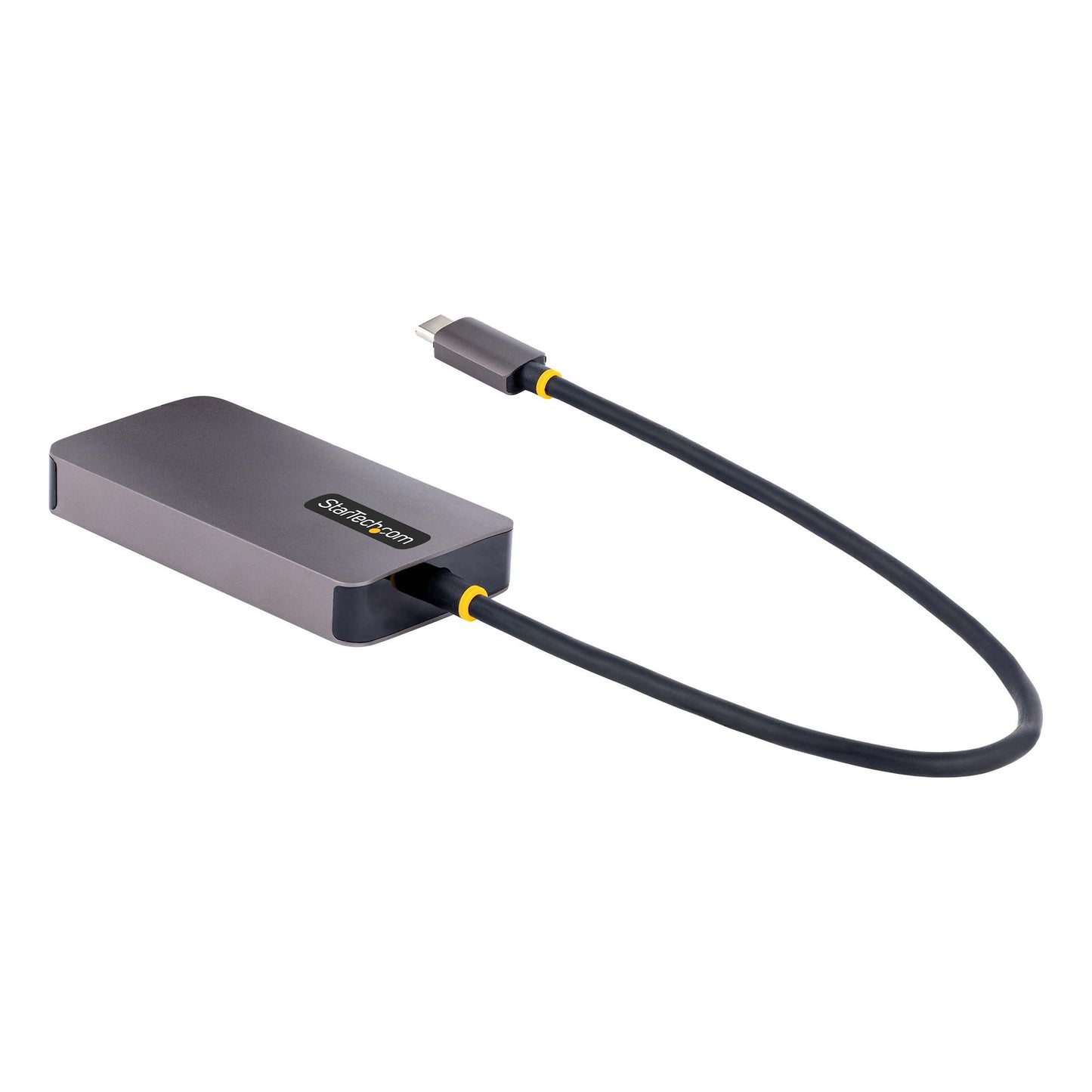 StarTech.com USB C Video Adapter, USB C to HDMI DVI VGA Adapter, Up to 4K 60Hz Hub