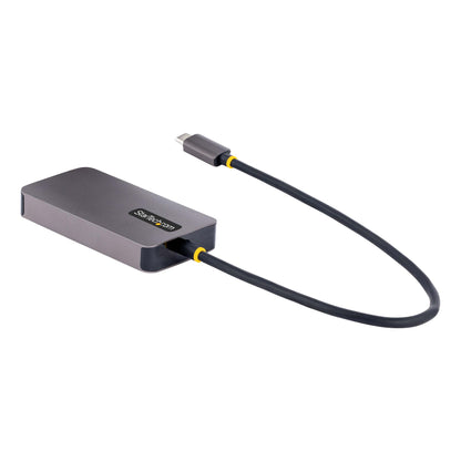 StarTech.com USB C Video Adapter, USB C to HDMI DVI VGA Adapter, Up to 4K 60Hz Hub