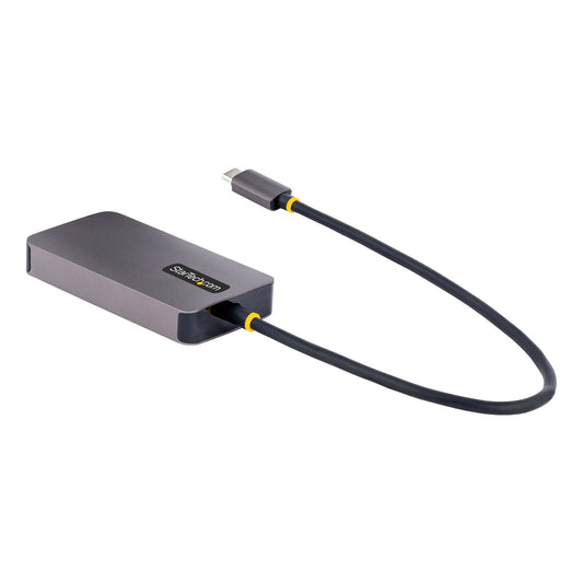 StarTech.com USB C Video Adapter, USB C to HDMI DVI VGA Adapter, Up to 4K 60Hz Hub