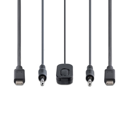 StarTech.com 2-Port USB-C Cable KVM Switch, 4K 60Hz DisplayPort Output, Compact KVM