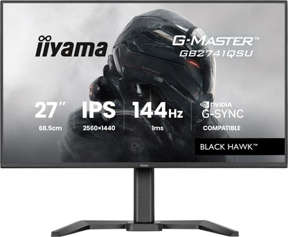 iiyama G-MASTER GB2741QSU-B1 27" QHD IPS 144Hz Monitor