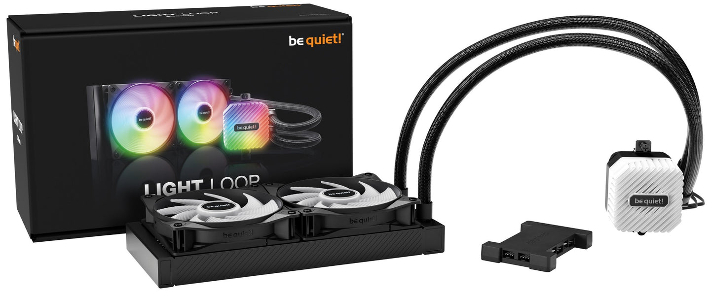 be quiet! LIGHT LOOP 240mm Black Processor All-in-one liquid cooler 12 cm 1 pc(s) Cooling