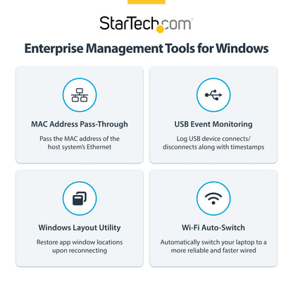 StarTech.com Displays USB-C Docking Station 100W
